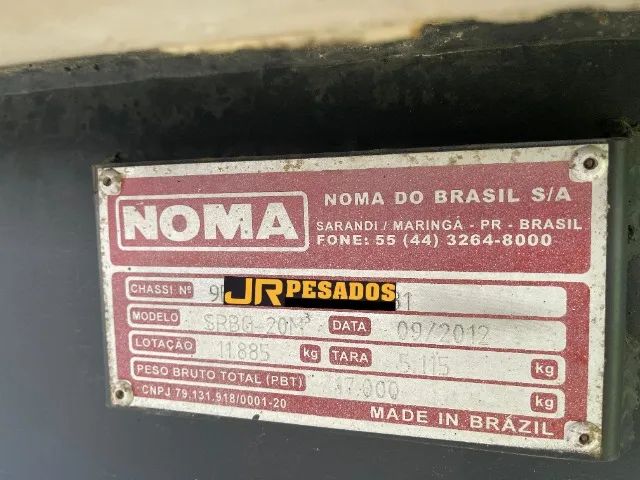 carreta bitrem bicaçamba basculante noma 2012 com pneus - Foto 15