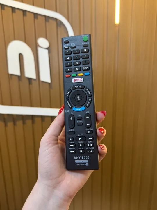 Controle Sony c/ Botão Netflix Smart Tv