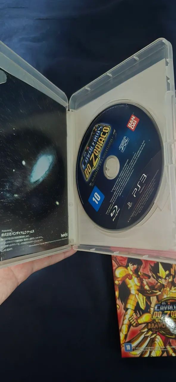 Coleção de jogos dos cavaleiros do Zodíaco Playstation - Jogos de
