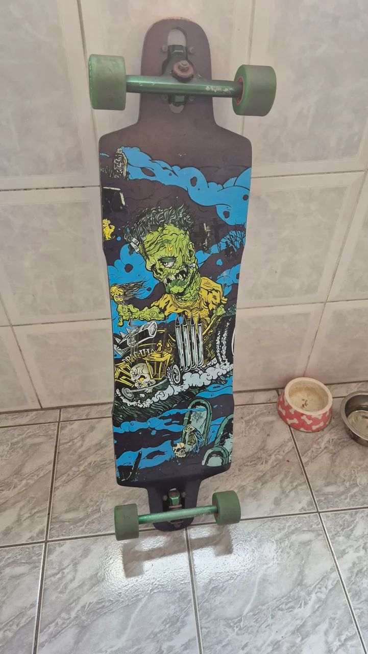 Skate longboard rebaixado importado - Foto 2
