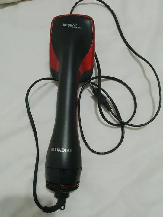 Escova alisadora e secadora  de Cabelo Mondial  - Foto 2