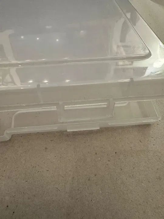 Pasta plástica rígida transparente. Comporta folha A3. - Foto 2