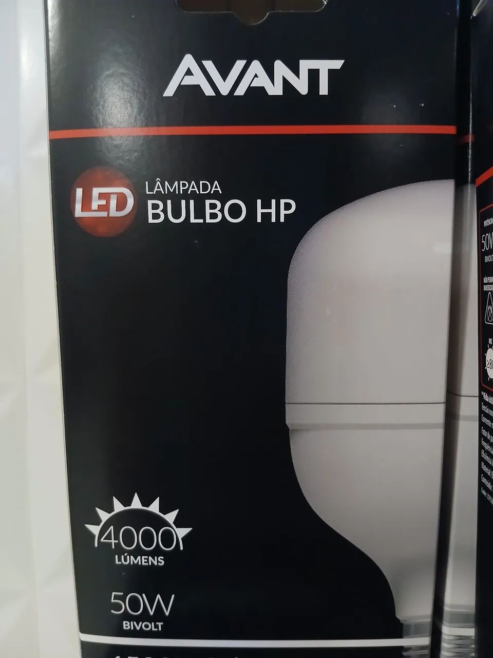 Lâmpadas LED Bulbo HP 4000 Lumens 50W 6500K Branca - Foto 3
