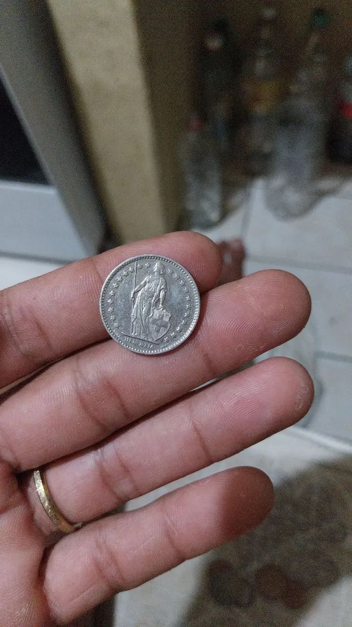 Moedas Franco suíço  quero vender todas  - Foto 2