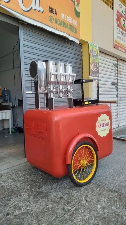 Carrinho de Churros Completo