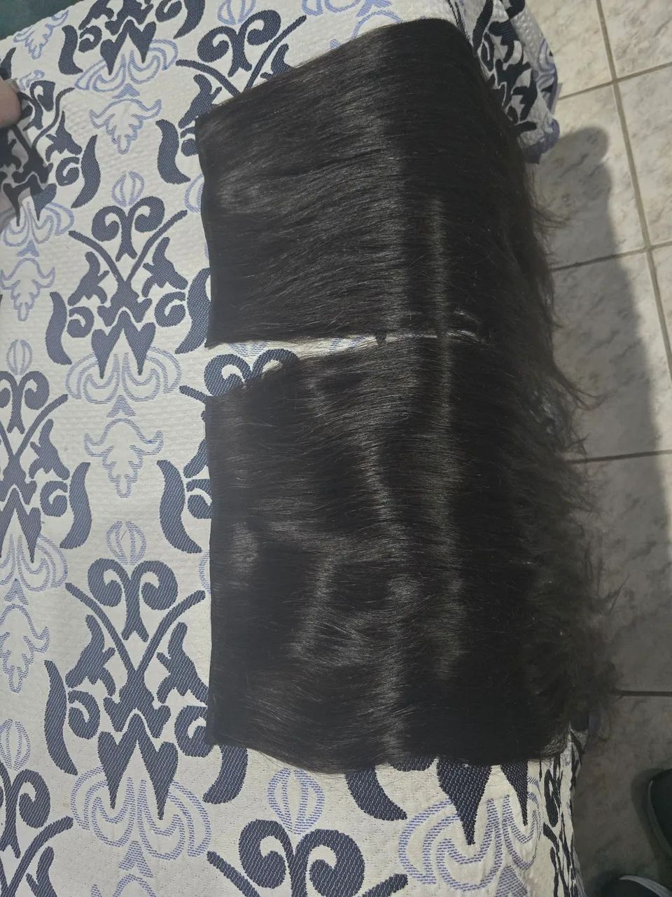 Mega Hair Humano Virgem - Cabelo Natural