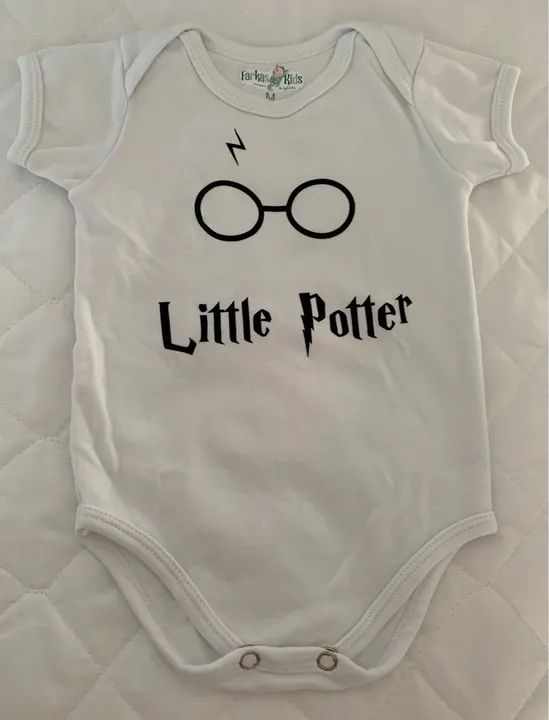 Body Bebê Little Potter - Unissex