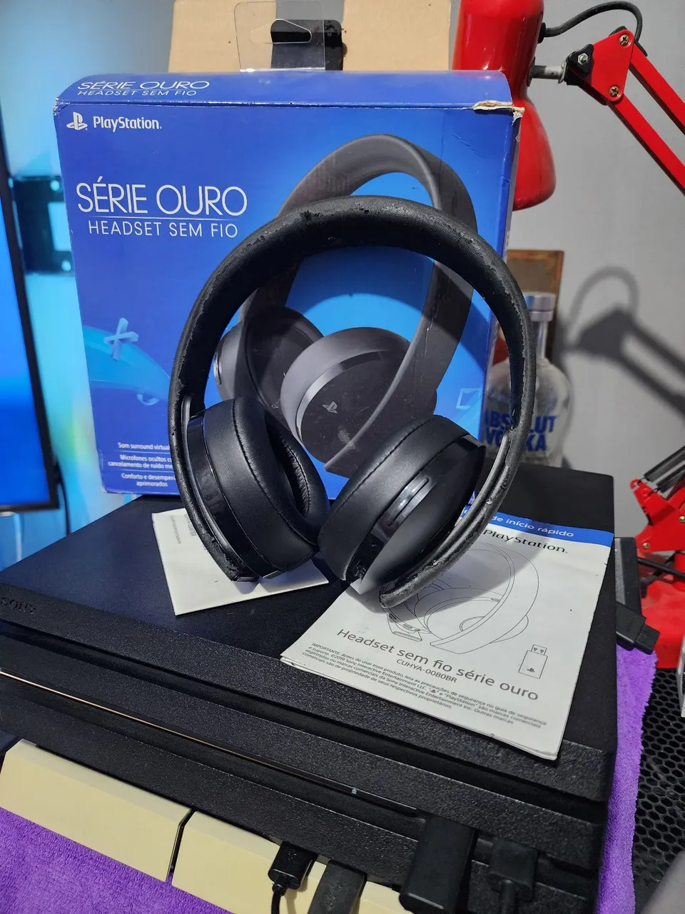 Headset Sem Fio Série Ouro PlayStation