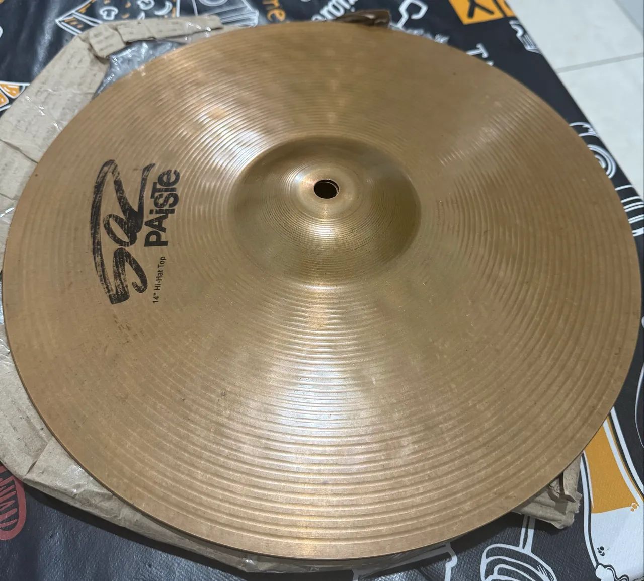 Vendo prato de bateria Hi Hat  PAISTE 502 - Foto 3