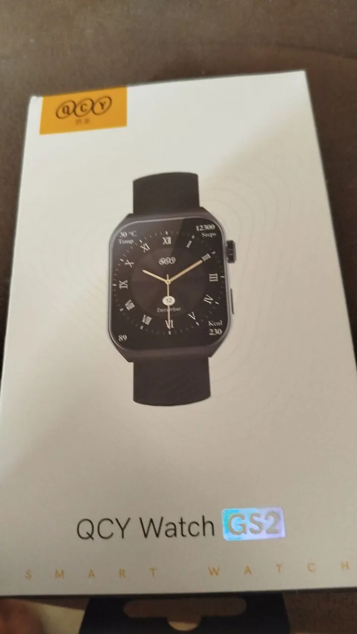 Smartwatch QCY Watch GS2 - Novo!