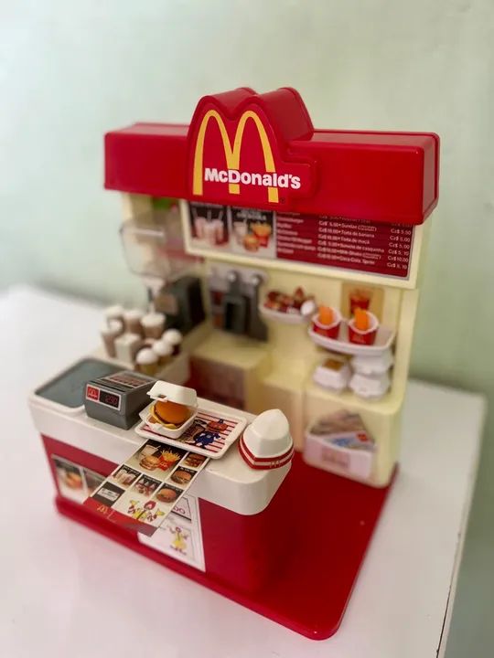 Brinquedo McDonald's - Miniatura de Restaurante