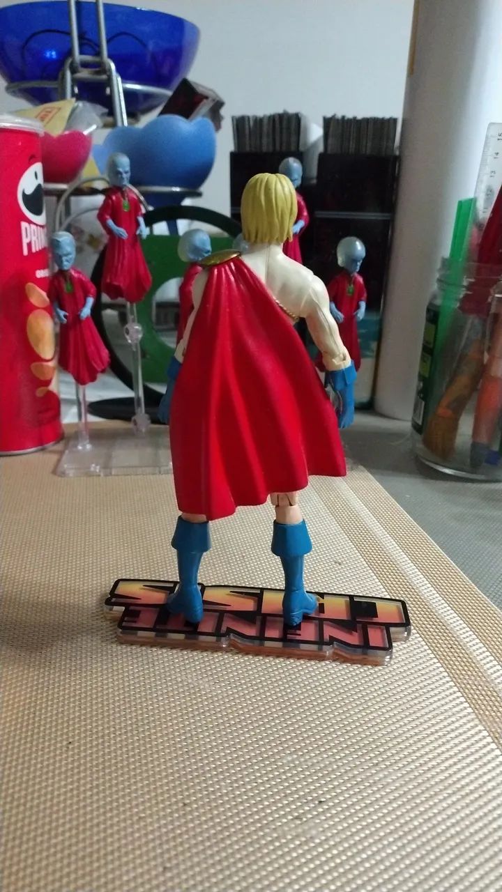 Action Figure Poderosa Power Girl Infinite Crisis Series 1 DC Direct Sociedade da Justiça - Foto 4