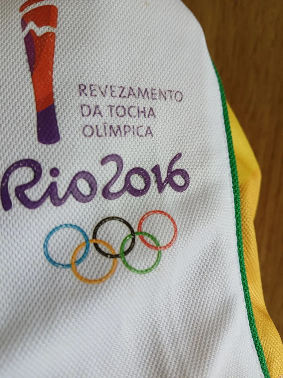 Camisa Oficial Rio 2016 - Revezamento da Tocha Olímpica