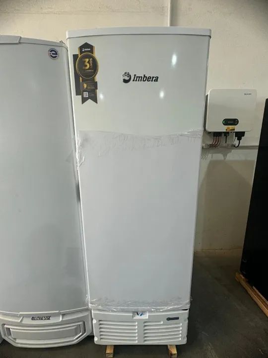 Freezer vertical 560 litros porta vidro 3 anos de garantia