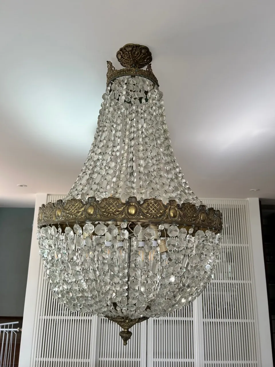 Lustre Clássico de Cristal