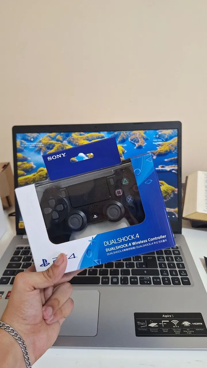 Controle de PS4, NOVO!!!