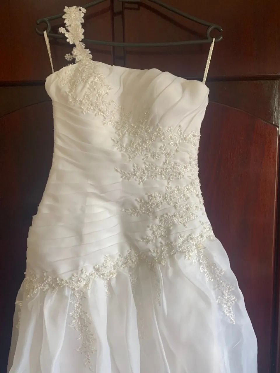 Vestido de Noiva Clássico Branco 