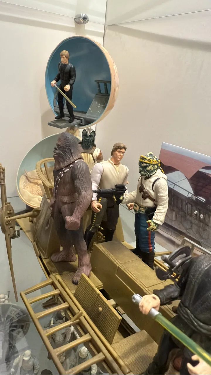 Star Wars Tatooine Skiff com personagens  - Foto 5