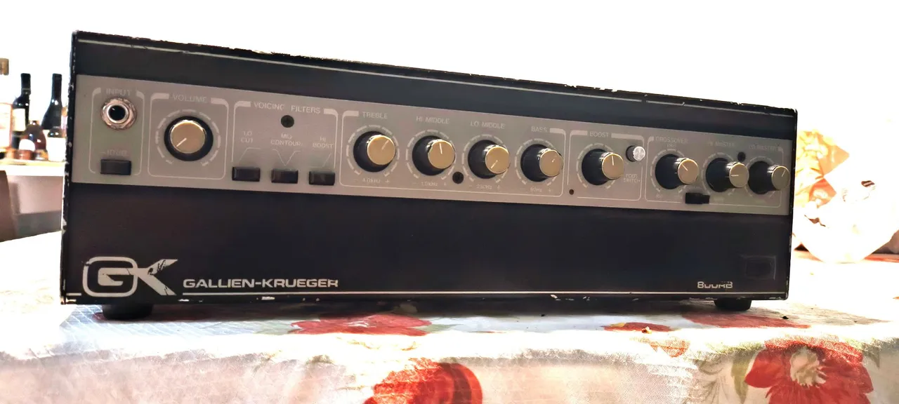 Gallien Kruger 800RB Vintage 1982 raríssimo (Troco por teclado)
