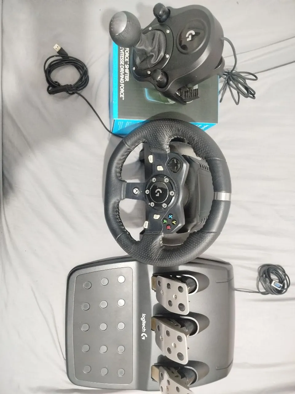 Volante Logitech g920 com cambio