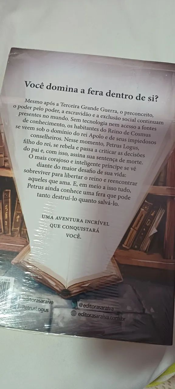 Livro Petrus Logus, Augusto Cury - Foto 2