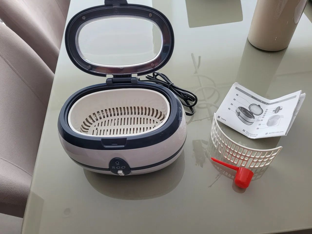 Limpador Ultrassônico para jóias, óculos e relógios - Foto 2