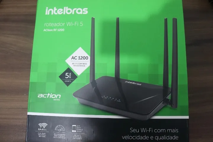 Roteador Action Rt 1200 Wi-fi Dual Band Intelbras