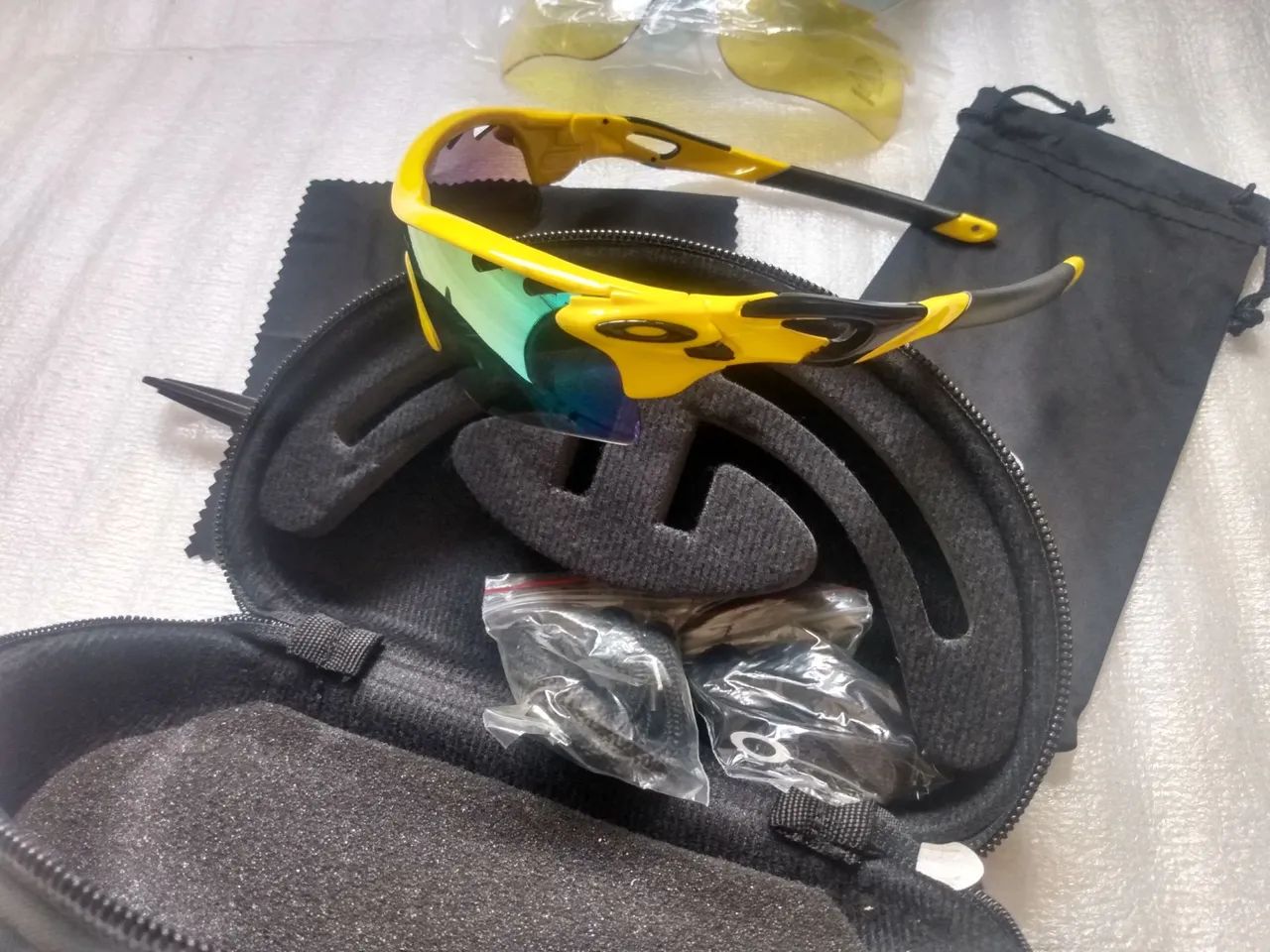 Óculos de Sol Oakley RADAR EV Path Yellow - Foto 3