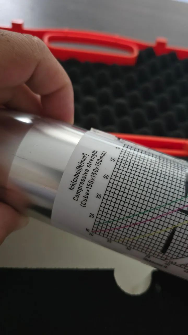 Martelo de dureza esclerometro  - Foto 4