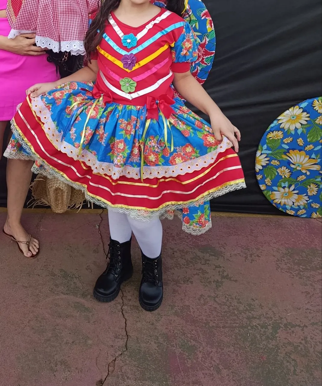 Vestido Junino Infantil Colorido e Charmoso