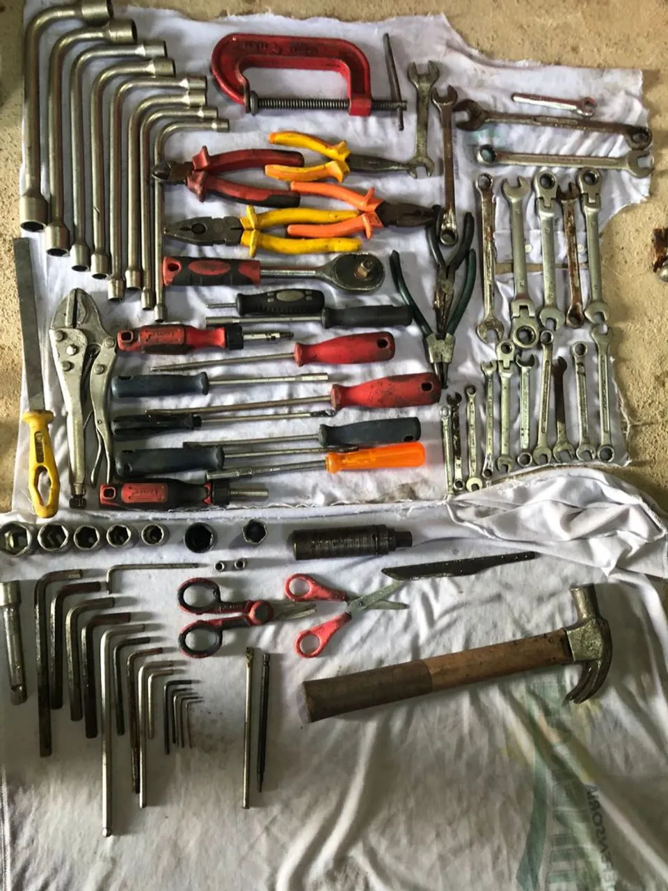 Kit de ferramentas para moto