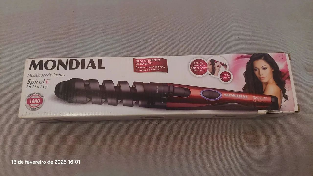 Modelador de Cachos Mondial Spiral Infinity - Foto 2