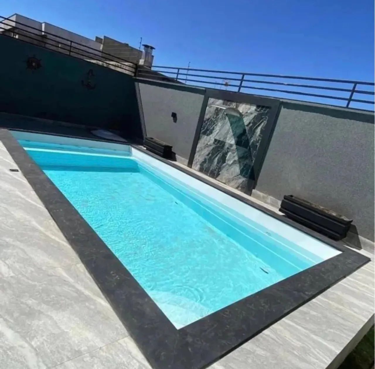 Piscina de fibra completa aquecida  - Foto 2