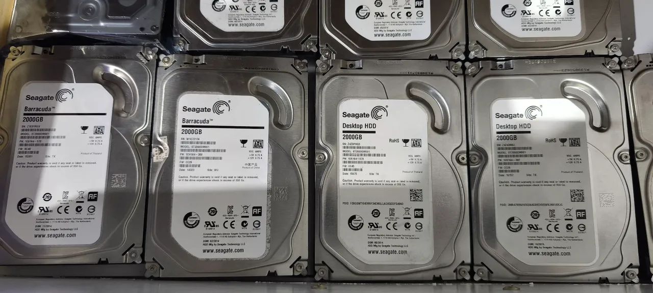 HD Interno Seagate 2TB Desktop Saúde 100% e Saudável  - Foto 2