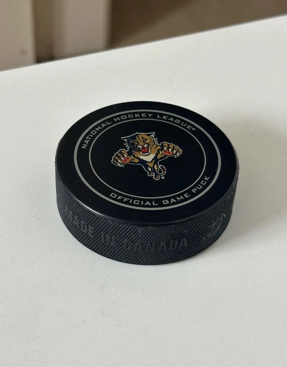 puck de hockey - florida panthers (nhl) - Foto 3