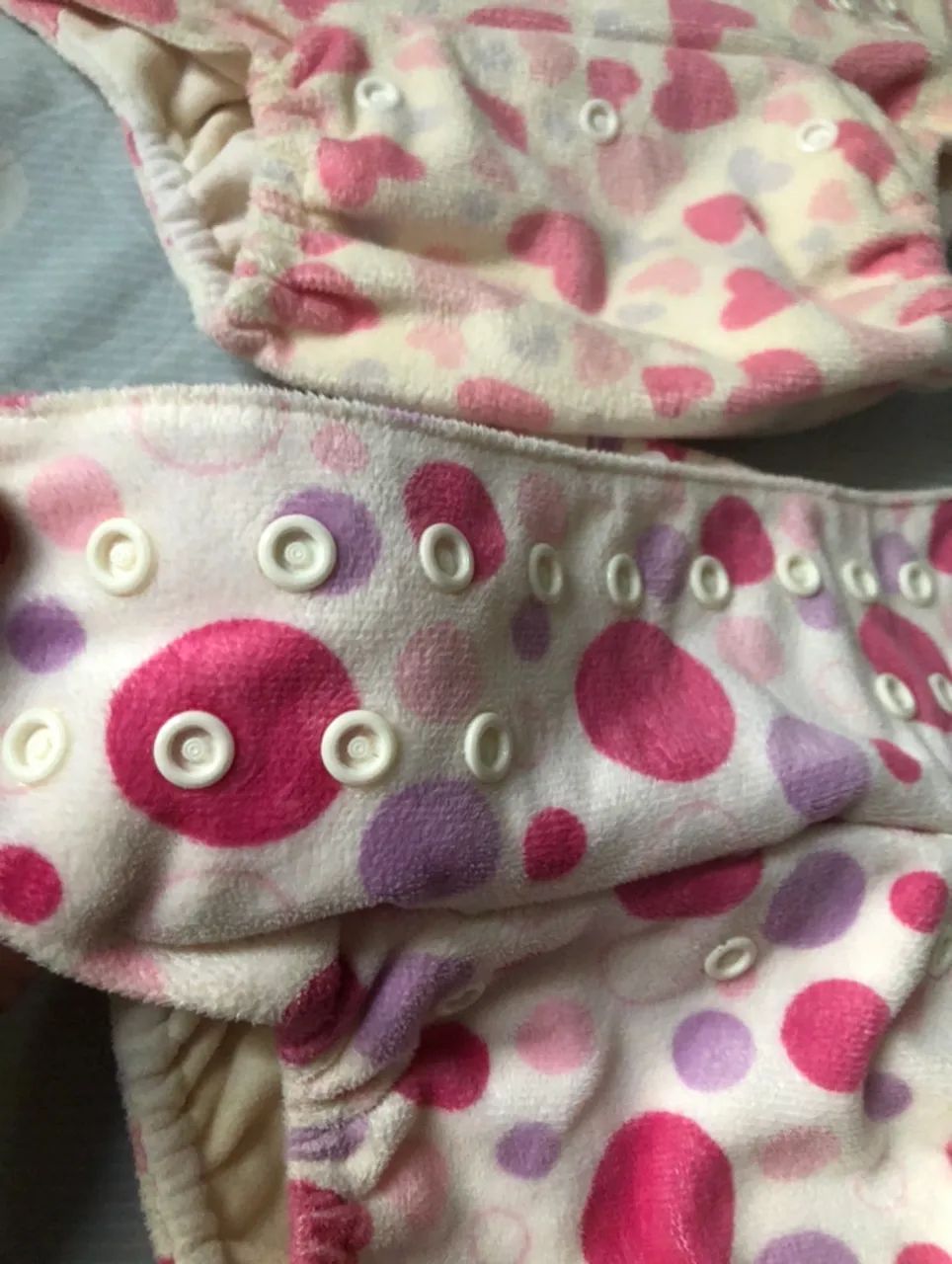 FRALDA ECOLÓGICA MENINA BEBÊ