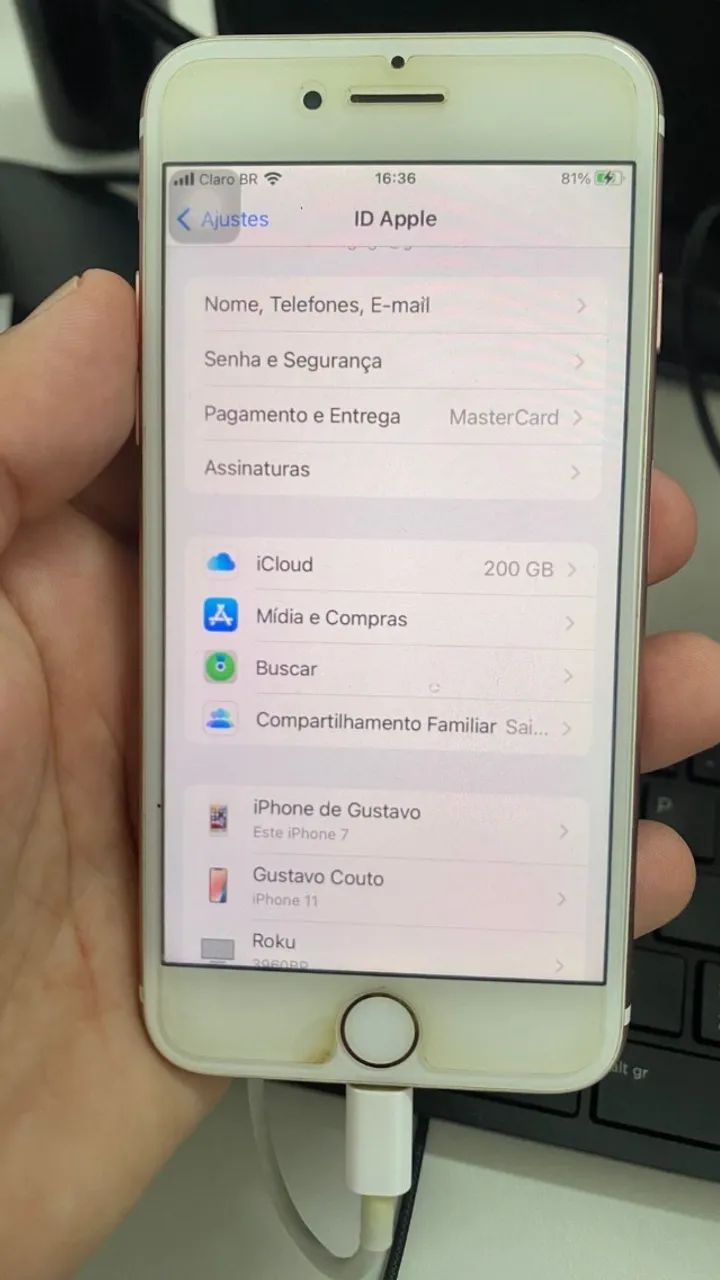 Iphone 7 com defeito no botão home - Foto 3