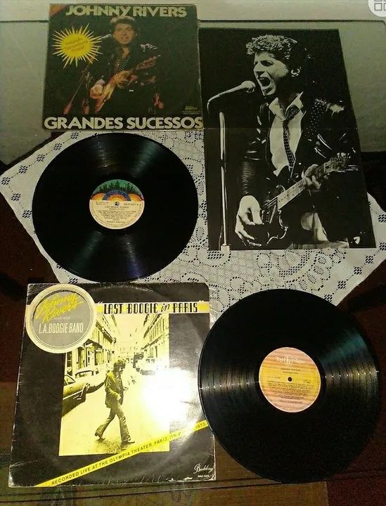 Disco Vínil Johnny Rivers - só rock