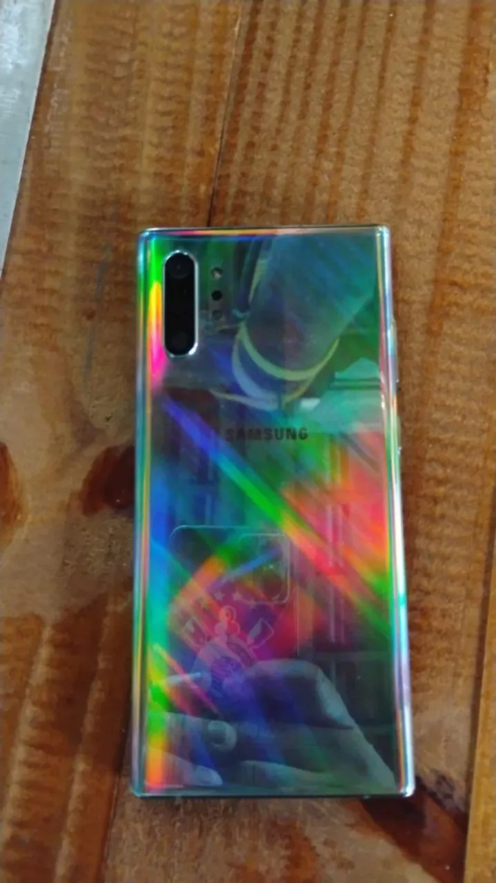 Somente troco Samsung note 10 Plus único detalhe que só carrega por indução 