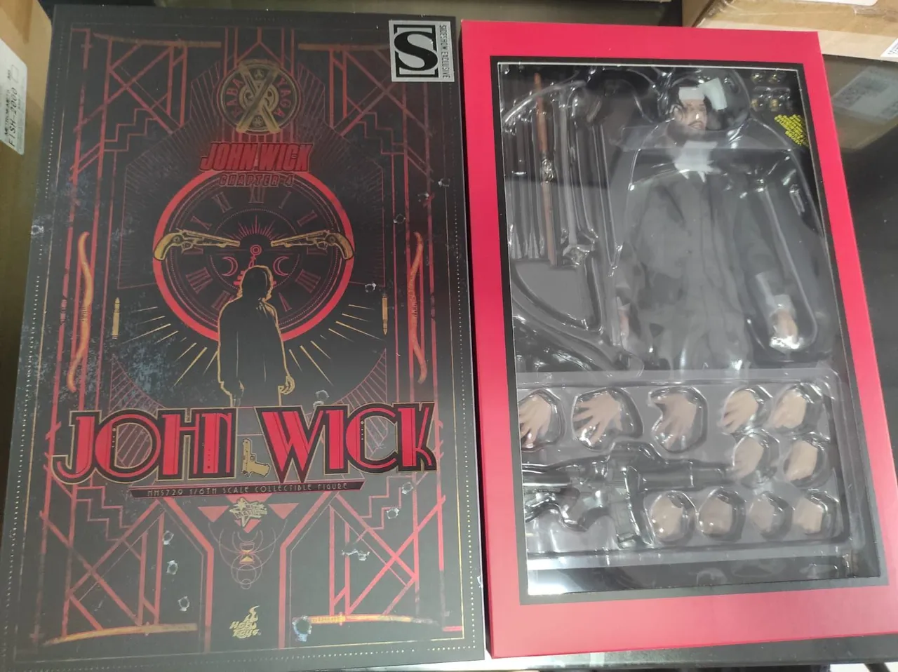Hot Toys John Wick Chapter 3 edição especial Figura de Ação Colecionável 1/6 Escala