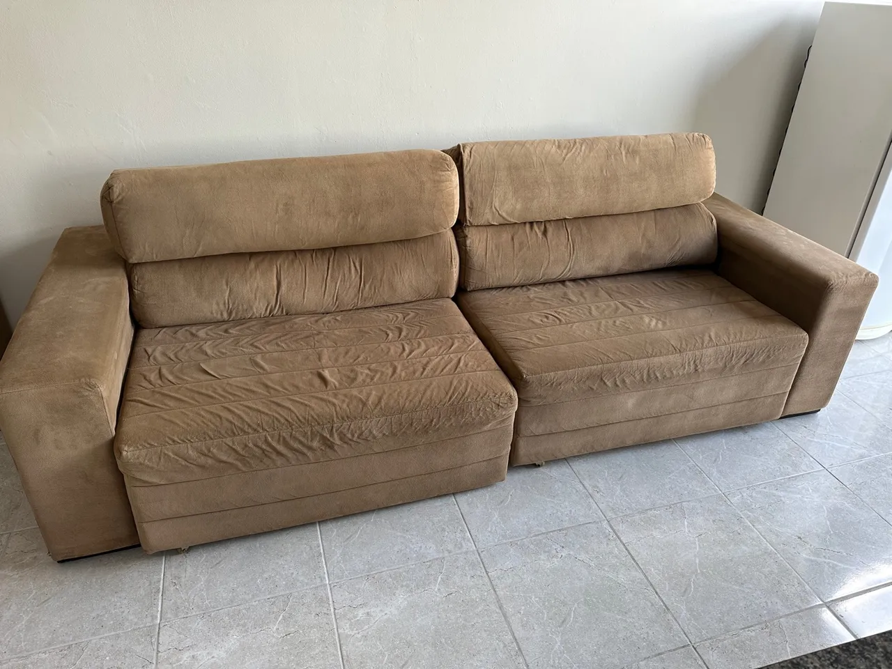 Sofá Retrátil e Reclináveis 280cm - lavado e higienizado