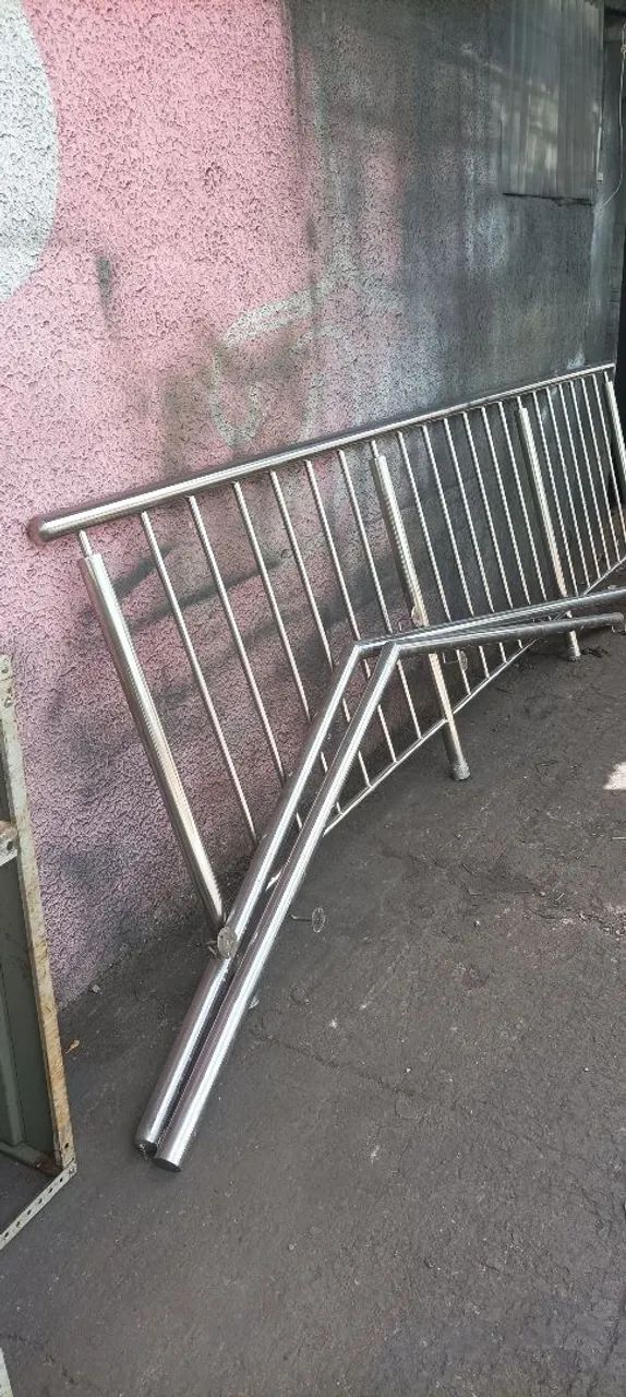 Guarda-corpo em aço inox