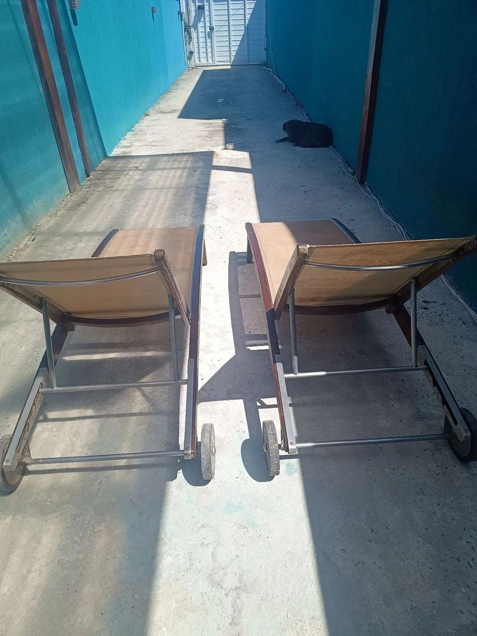 Cadeiras de Sol em Madeira - Ótimo estado! - Foto 3