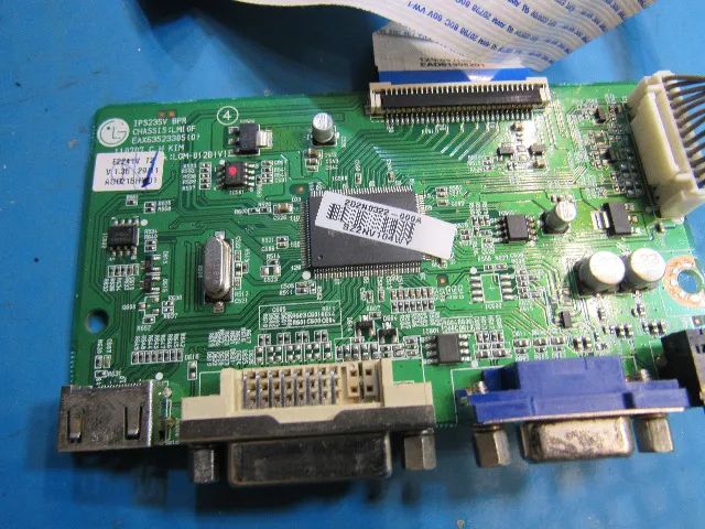 Placa principal e fonte monitor Flatron E2241V - Foto 2