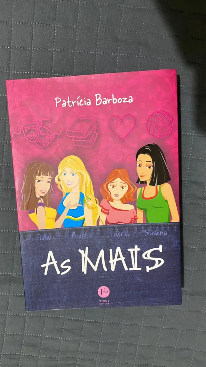 Livros 1, 2 e 4 da coleção As Mais - Patricia Barboza