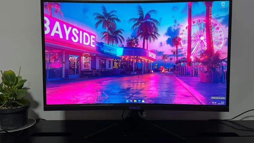 Mancer Curved Gamer Monitor 180hz 24 inches64396507223809121