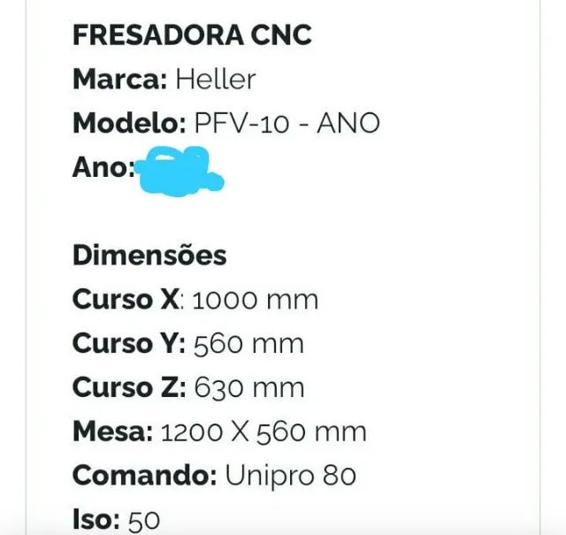 Fresadora Heller PFV-10 - Foto 4