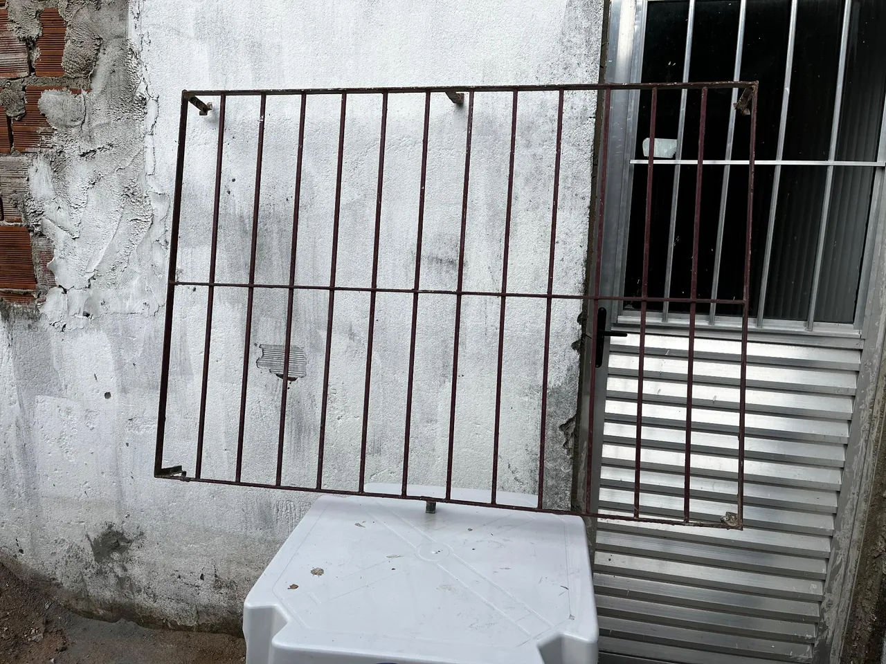 Grade de ferro para janela