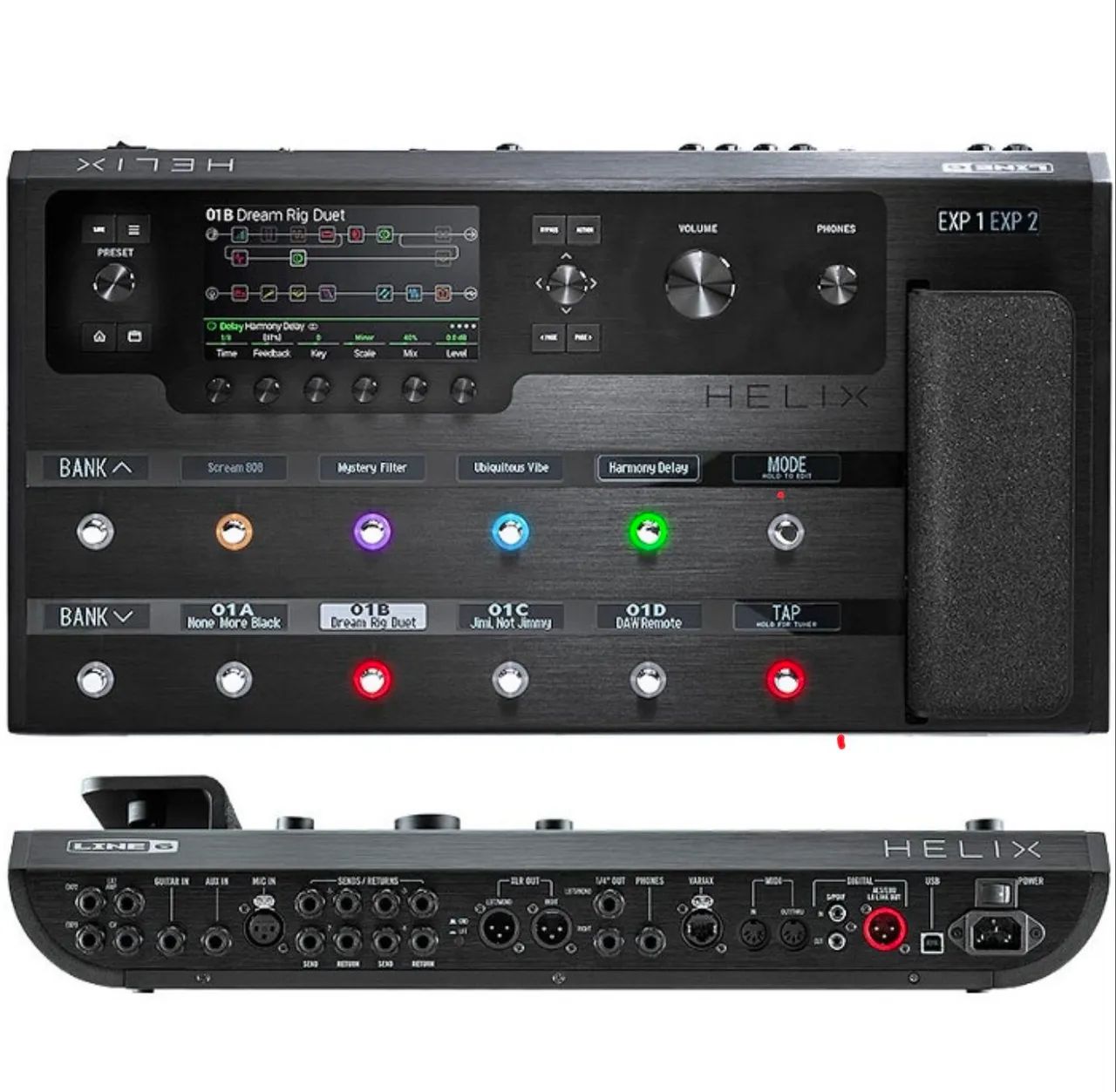 Line 6 Helix Floor + Case 