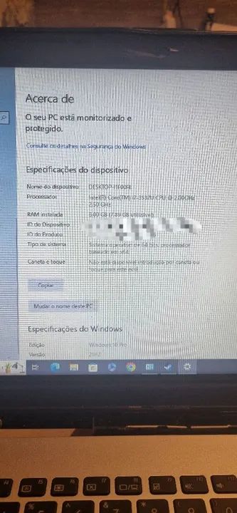 Notebook leia descrição  - Foto 2